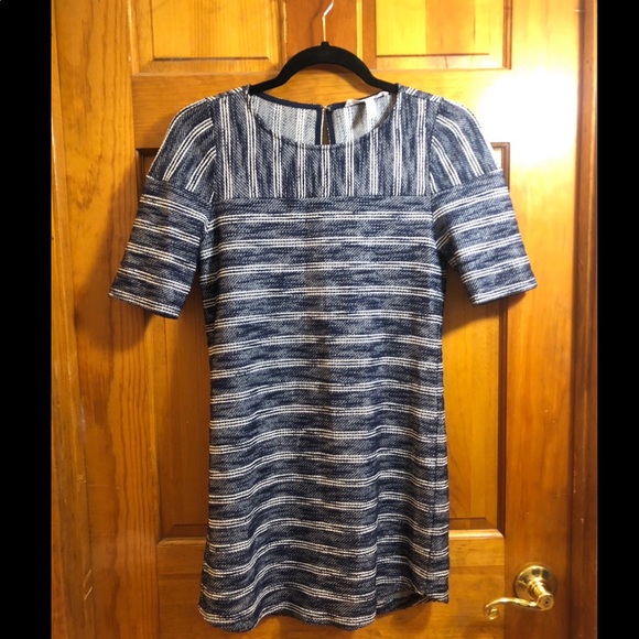 SOLD BCBGeneration Striped Mini Dress - Picture 2 of 5